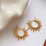 Helios Hoop Earrings