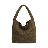 Johanna Recycled Vegan Suede Shoulder Bag in Pine