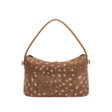 Lana Recycled Vegan Leather Crossbody Bag in Bambi