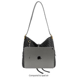 Thalia Recycled Vegan Leather Bag in Bone
