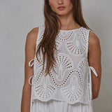 Bella Lace Tie Top