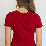 Nara Top in Berry