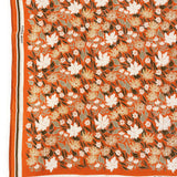 Silk Bandana Scarf in Western Floral