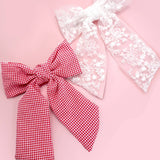 Sally Bow in Checker