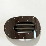 Flat Claw Clip in Dot