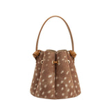 Laguna Recycled Vegan Suede Bag in Bambi