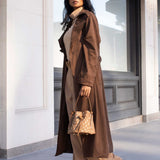 Laguna Recycled Vegan Suede Bag in Bambi