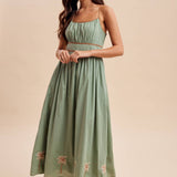 Estrella Dress in Sage