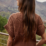 Fischer Sweater in Chocolate