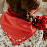 Rodeo Cotton Bandana in Red
