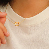 Heart Twist Necklace
