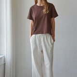 Everyday Tee in Chocolate