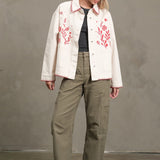 Folklore Jacket in Cream