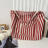 Everything Tote in Red Stripe