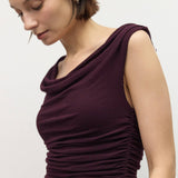 Janie Dress in Plum
