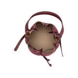 Laguna Recycled Vegan Suede Bag in Burgundy