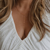 Damsel Lariat Chain Necklace