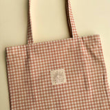 Chai Gingham Tote