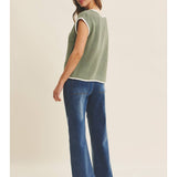 Sheridan Sweater Vest in Sage