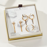 Twilight Earring Set in Moonstone