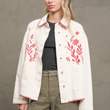Folklore Jacket in Cream