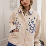 Folklore Jacket in Sky