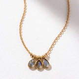 Misty Necklace in Labradorite