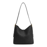 Thalia Recycled Vegan Leather Bag in Black