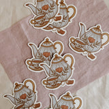 Vintage Tea Party Sticker