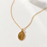 Night Sky Medallion Necklace