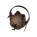 Laguna Recycled Vegan Suede Bag in Chocolate