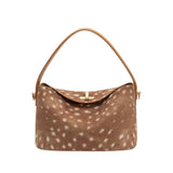 Lana Recycled Vegan Leather Crossbody Bag in Bambi