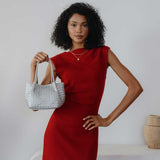 Anahi Recycled Vegan Bag in Black
