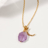 Celestial Being Necklace in Amethyst