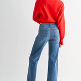 Liv Slim Wide Leg in Medium Wash