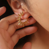 Helios Hoop Earrings