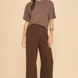 Dylan Trousers in Chocolate