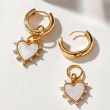 Dolce Cuore Huggie Hoops