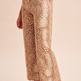 Charlotte Wide Legs in Fawn