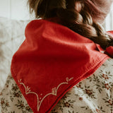 Rodeo Cotton Bandana in Red