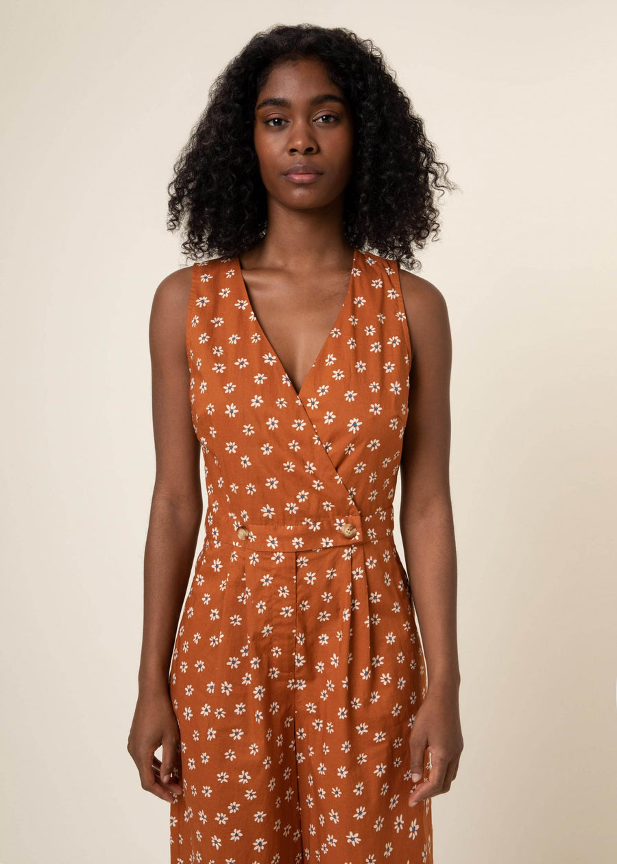 Fanelly Woven Jumpsuit (Final Sale)