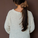 Mocha Jumbo Scrunchie
