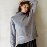 Sunday Sweater in Heather Gray