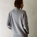Sunday Sweater in Heather Gray