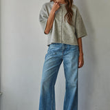 Este Cardigan in Heather Gray