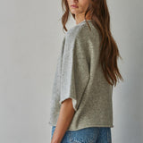 Este Cardigan in Heather Gray