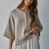 Este Cardigan in Mocha