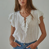 Maude Top in White