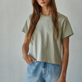 Everyday Tee in Moss