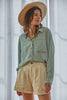 Alex Buttondown in Basil